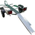 Remolque portamotos ERDE PM320 con rampa integrada - Imagen 5